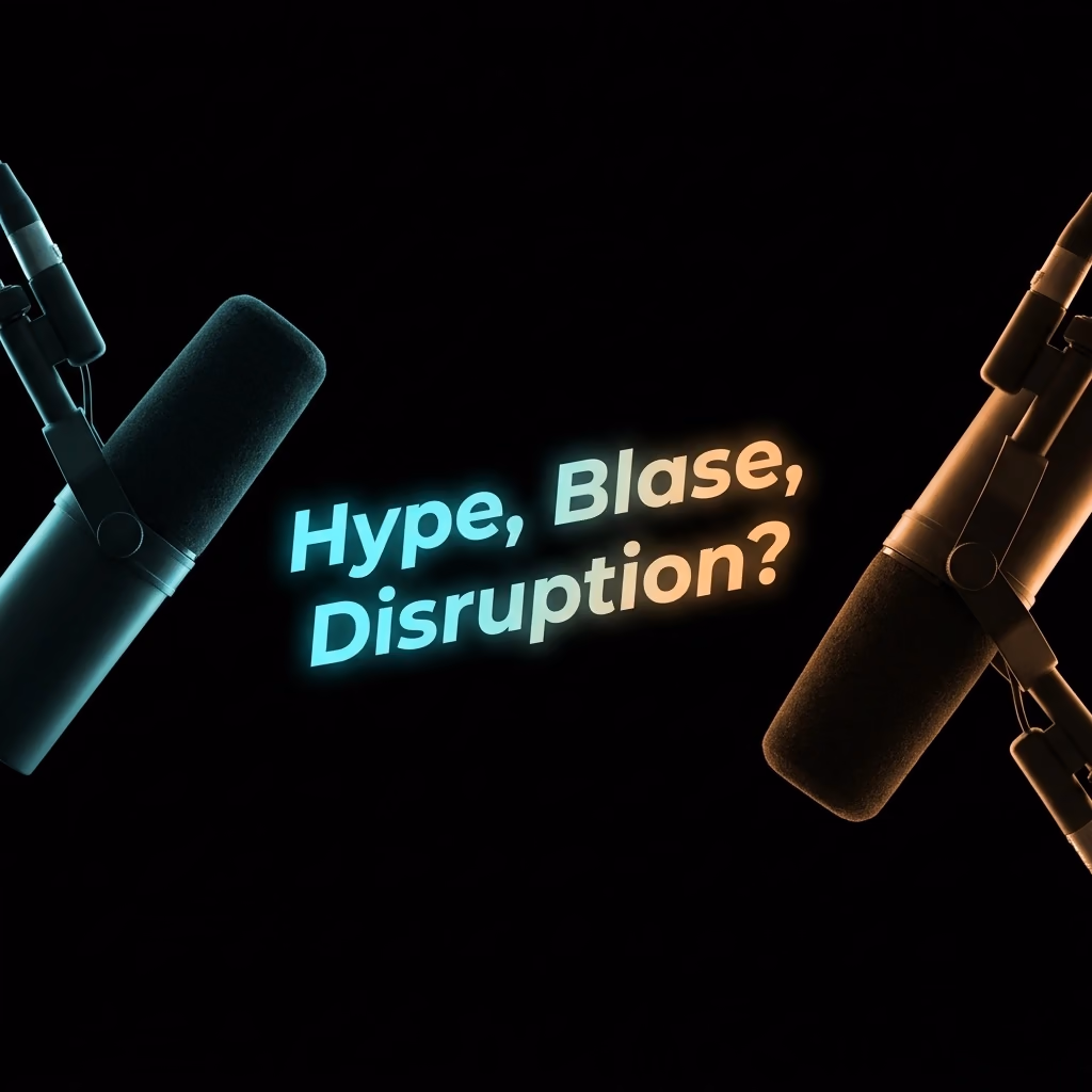 Podcast #8: Zwischen KI-Blase und Disruption - was kommt auf Wirtschaft und Arbeit zu?