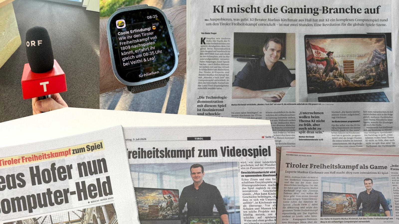 Presseresonanz und Medienberichte zum KI-Spiel 1809 Tower Defense