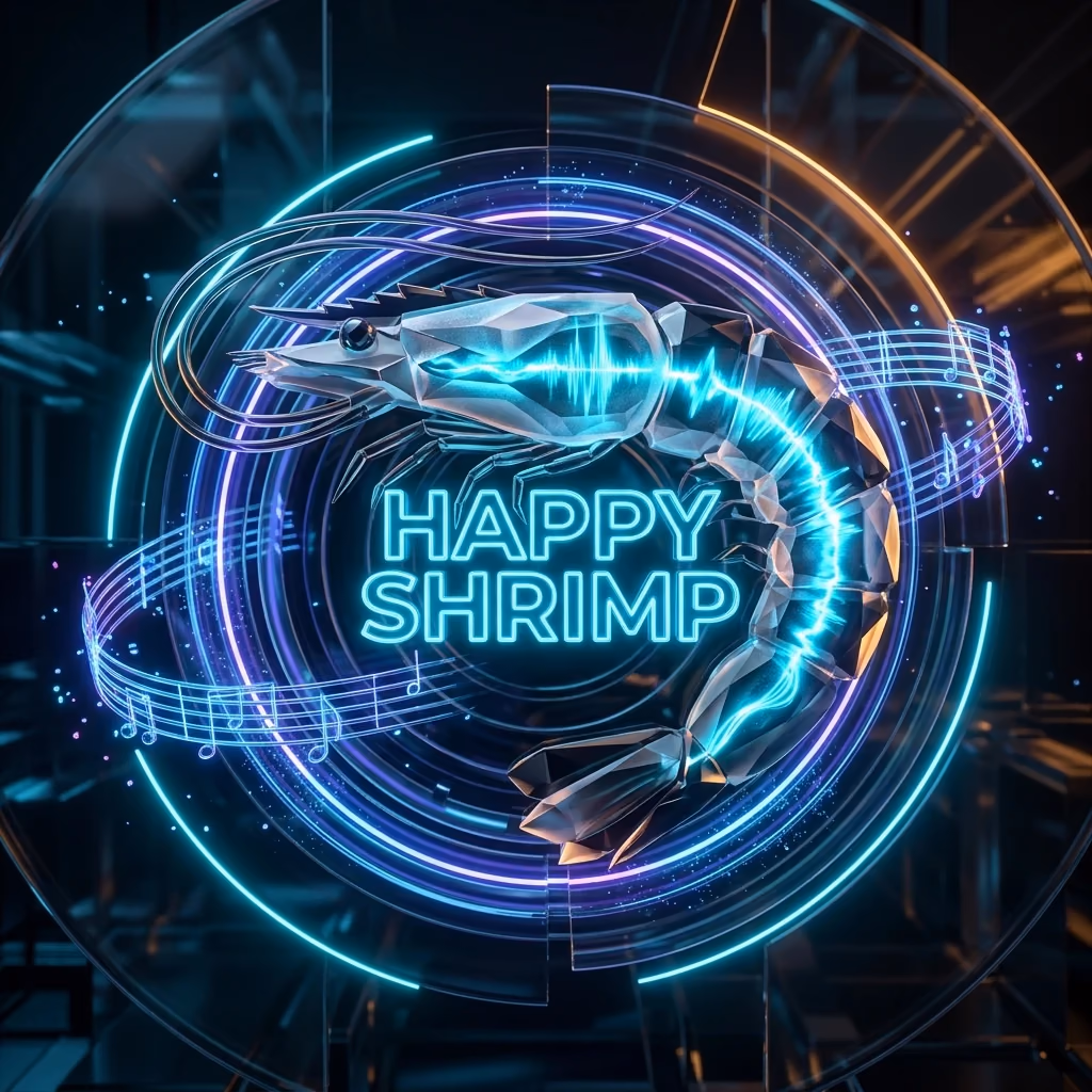 Happy Shrimp 1.0: Alibabas neues KI-Musikmodell versteht Alltagssprache statt Prompts