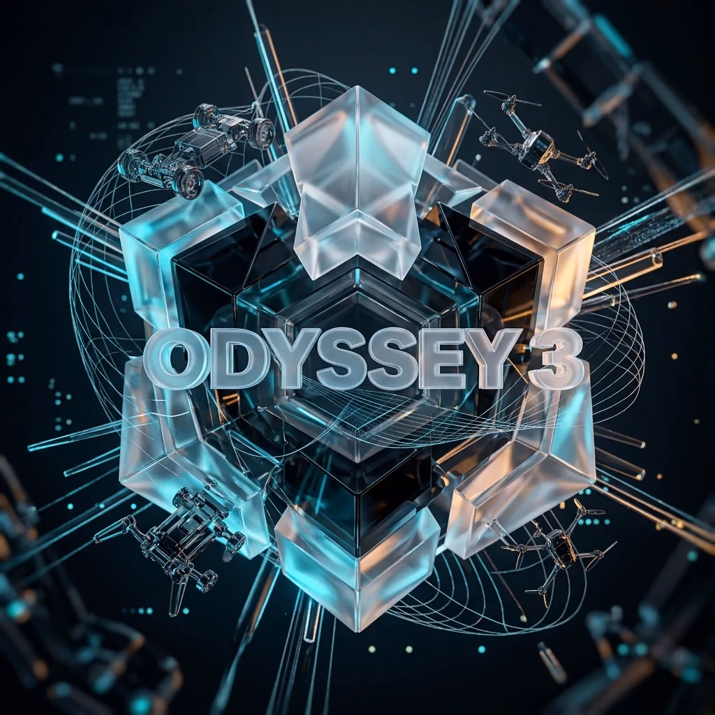 Odyssey 3: Ein einziges Weltmodell steuert Roboter, Autos und Spielfiguren