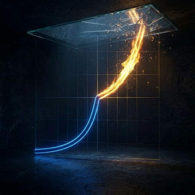 Hyperbolisches Wachstum: Warum KI schneller wird als exponentiell