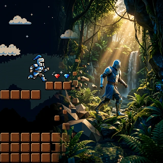 Computerspiele neu gedacht: KI reimagined Mario Contra und Red Dead Redemption