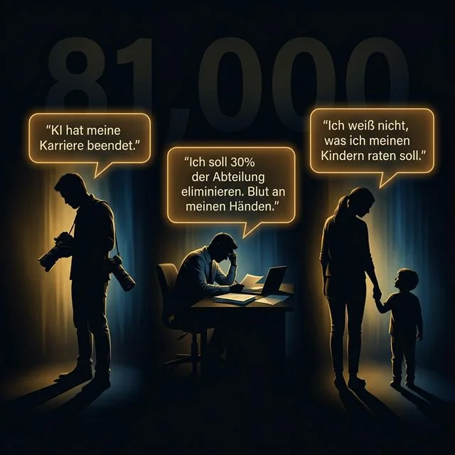 Anthropic fragt 81.000 Nutzer: Jobverlust ist die zweitgrößte KI-Sorge