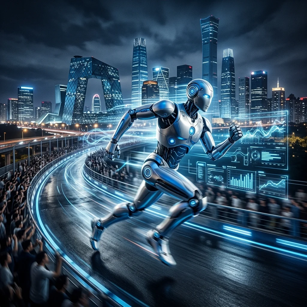 Schneller als Menschen: HONOR-Roboter gewinnt Pekings Humanoid-Halbmarathon