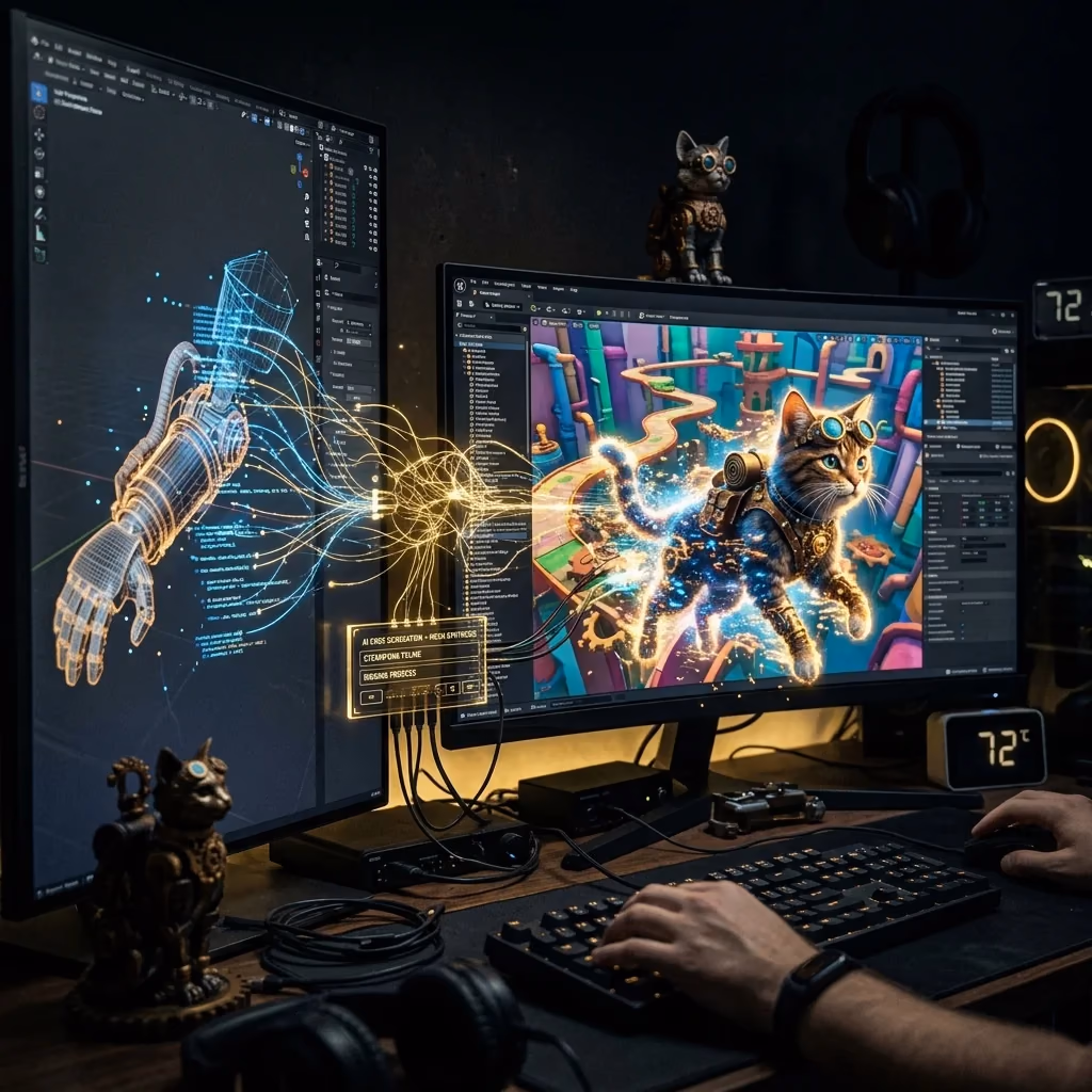 3D-Platformer in 72 Stunden: Wie KI die Spieleentwicklung auf den Kopf stellt