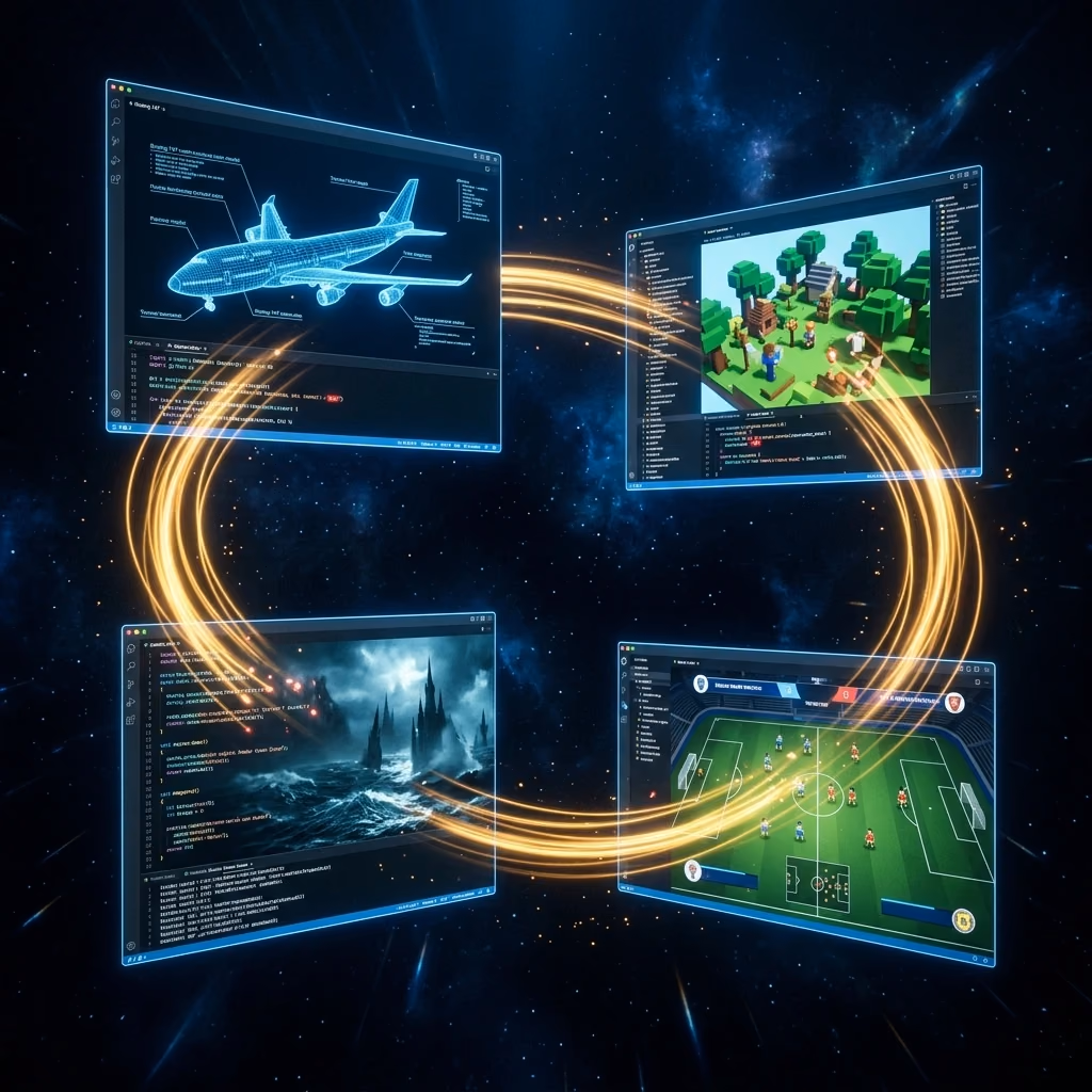 Opus 4.8 in der Praxis: Shader, Spiele und eine Boeing 747 ohne menschliches Zutun