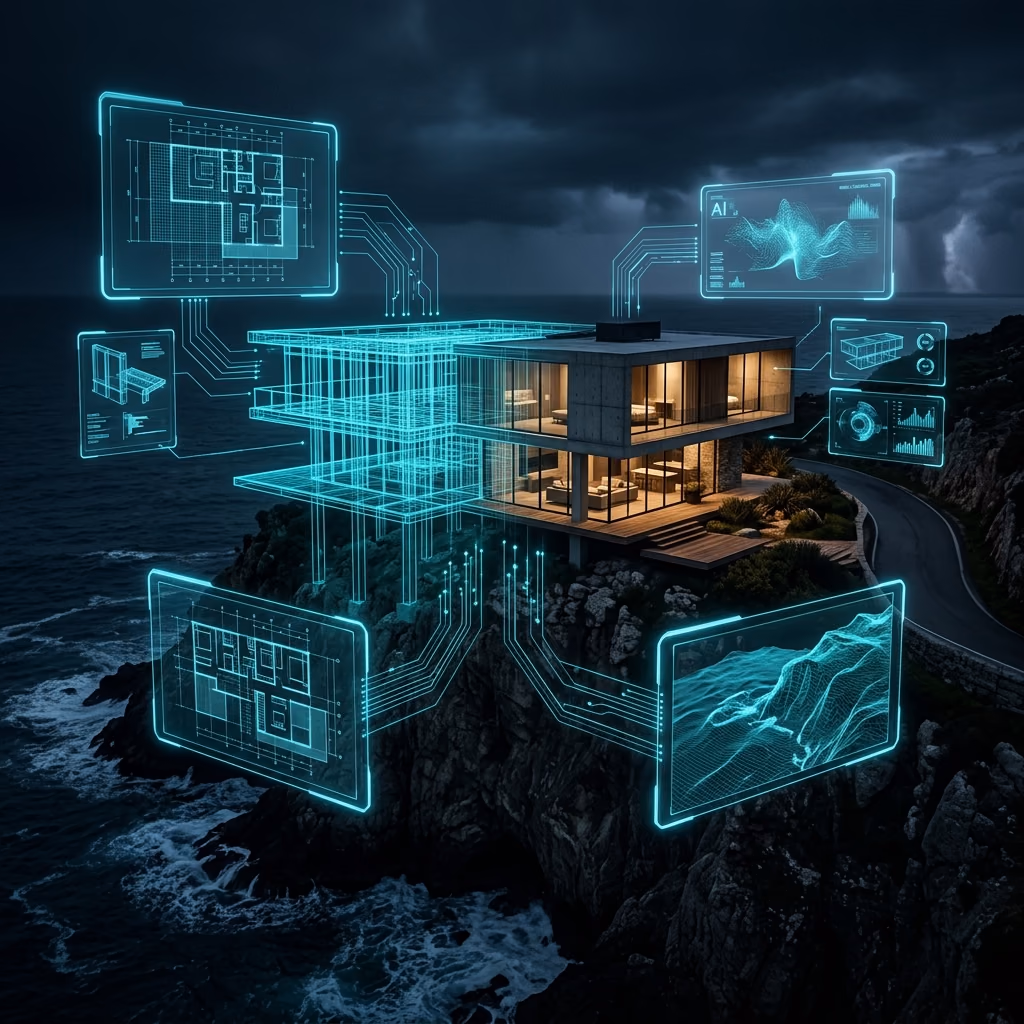 Vom Grundstück zum Rendering in Minuten: So sieht ein lokaler KI-Agent in der Architektur aus