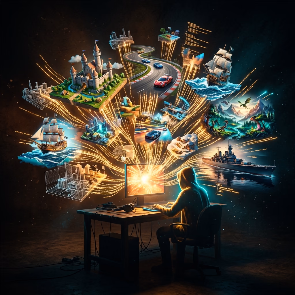 Vibe Coding trifft Gaming: Solo-Entwickler bauen in Stunden, wofür Studios Jahre brauchten